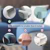 Couch Cup Holder Tray, Non-Slip Sofa Cup Holder, Silicone Couch Cup Holder Caddy with Tray and Cup Holder, Heavy-Duty Sofa Arm Tray for Remote, Cup, Drinks, Cellphone, Blue