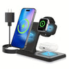 Wireless Charger, Magnetic Fast Charging Stand Compatible with Iphone 16 15 14 13 12 11 Pro Max plus XS XR X 8, for Apple Watch 9 8 7 6 5 4 3 2 SE, for Airpods 3 2 Pro, 3 in 1 Charging Station