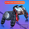 Smartphone Game Trigger Controller Joystick with Cooling Fan for FPS PUBG Iphone Ios Android Smartphone Gamepad Fan Cooler