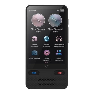 Portable Language Translator Device S85 with 138 Languages Voice Translating Offline Translation Support Voice Video Recording